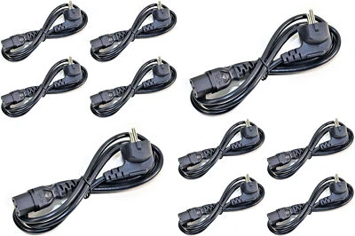25er Pack DELL DP/N 078390 Kaltgerätekabel 1,80 m – Euro-Stecker Netzteil - Bild 1 von 3