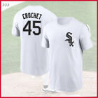 HOT - Garrett Crochet #45 Chicago White Sox 2024 Player Name & Number T-Shirt