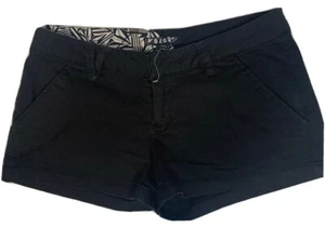 Women’s Shorts Sz 1 Black Beach Genuine Authentic - Picture 1 of 4