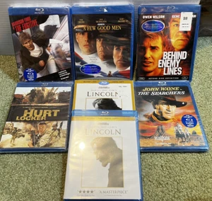 6 Blu Ray versiegelt Film Set Suchende, Lincoln, flüchtig, wenige gute Männer, verletztes Schloss - Bild 1 von 4