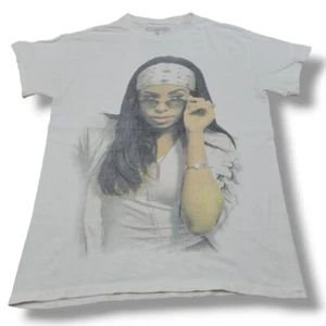 Camisa Aaliyah Talla Pequeña SM R&B Música Camiseta Estampado Gráfico Camiseta Camiseta Gráfica - Imagen 1 de 5