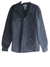 American Rag Jacket XXL Men’s Black Long Sleeves Faux Fur Lined Coat Chino