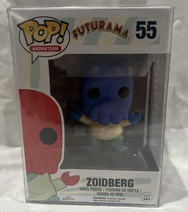 Funko POP! Animation - Futurama Figure - ZOIDBERG (Blue) #55 (Exclusive) - Picture 1 of 5