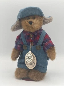Herbst 2000 Boyds Bär Edmond T. Bear 9175-15 ~ 8 Zoll ~ Etikett & Ständer ~ verbunden - Bild 1 von 2