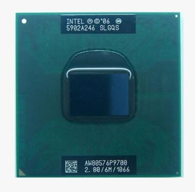 Intel Core 2 Duo P9700 2.8GHz SLGQS 6MB 1066mhz Dual-Core Laptop CPU Processors - Image 1 of 2