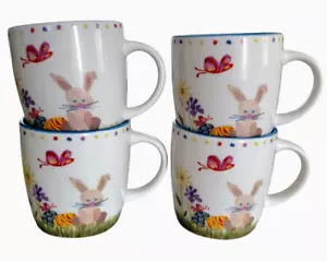 (4) Starbucks Edizione Limitata Easter Bunny Espresso 6 oz Tazze Uova Primaverili 2007 - Foto 1 di 6