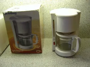 Privileg Kaffeemaschine 10 Tassen weiß - Bild 1 von 6
