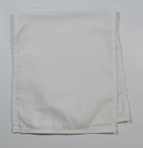 Bamboo Weave Cloth Napkin - White Linen Restaurant 10 x 25- Lot of 25-See Notes  - Picture 1 of 4