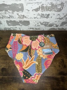NWT! nani swimwear Yoga Pocket Bottom Mona Print Size SMALL - Picture 1 of 5