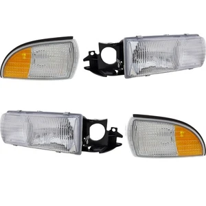 Headlight Kit For 91-96 Chevrolet Caprice with bulbs Driver and Passenger Side - Picture 1 of 12