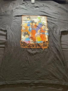Dragon Ball Super T Shirt Size L Short Sleeve Anime Graphic Tee Goku Vegeta - Picture 1 of 6
