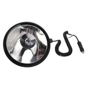 •Black 9in Handheld Xenon Lamp Outdoor Camping Hunting Fishing Spot Light - Picture 1 of 12