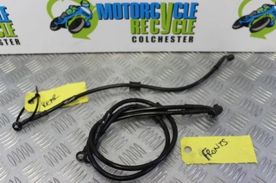 Honda CBR 1000 RR Brake Hoses Front Rear Fireblade 2006 2007 CBR1000RR B146 - Image 1 of 4