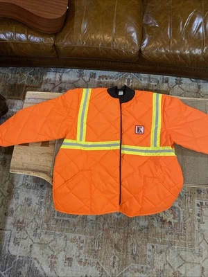 Chaqueta acolchada K Brand Penguin Hi Vis grande para hombre Foto 1 de 4