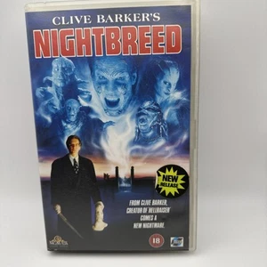 Nightbreed Clive Barker Horror VHS Video Tape Rare Movie David Cronenberg Cabal. - Picture 1 of 8