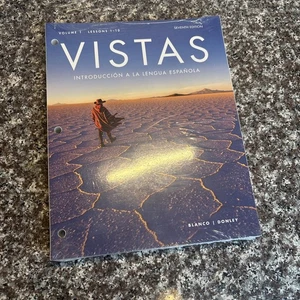 Vistas (7th Edition) No Access Code - Loose Leaf By Jos A Blanco - NEW Unopened - Picture 1 of 2