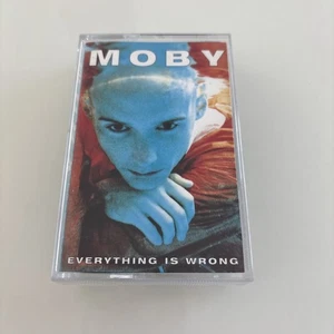 MOBY - Everything Is Wrong - Cassette Tape - Rare Tested & VGC - Picture 1 of 6