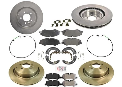 Rotores de freno de disco equilibrados premium pastillas sensores para Land Rover LR4 2010-2016 Foto 1 de 4