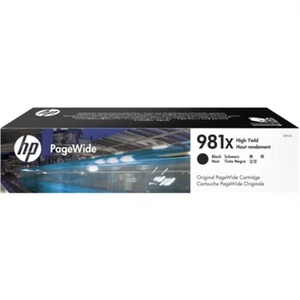 HP 981X High Yield Black Original PageWide Cartridge Patrone 11000Seiten Schwarz - Bild 1 von 2