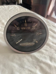 Vintage Truck Freightliner Motorola 3K Electronic 7ST2301 Tachometer Tach Gauge - Picture 1 of 7