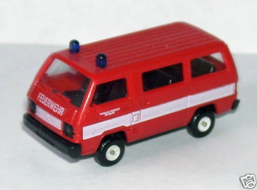 A Micro Rietze Ho 1/87 Mitsubishi L300 Pompieri Feuerwehr No. Box - Immagine 1 di 1