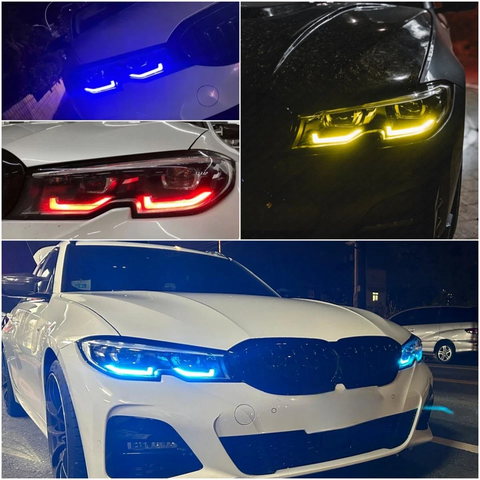 DRL Boards For 2021 BMW G20 330i 330IX M340i M340iX S5A4A LED Headlight Daylight - Image 1 of 4