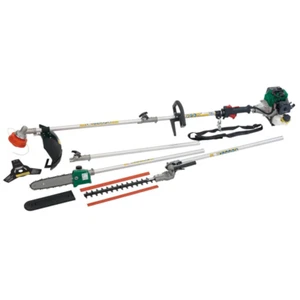 Petrol Hedge Strimmer Bush Cutter 2-Stroke 32.5cc 4in1 Garden Tool Draper 84706 - Picture 1 of 4