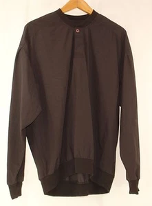 Nike Golf Negro Cuarto Botón Cuello Redondo Golf Cortavientos Manga Larga Para Hombres L - Imagen 1 de 6