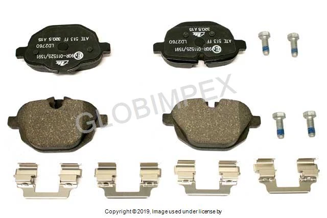 BMW 528i 528i xDrive 535d 535d xDrive 535i  2011-2018 Brake Pad Set ATE CERAMIC - Image 1 of 1