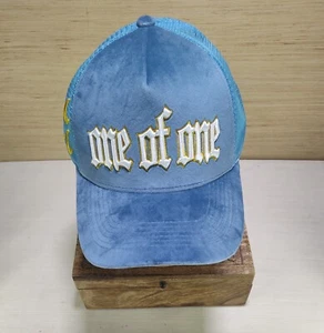 One of One Baby Blue Velvet Baseball Cap Mütze Snapback One of Kind Person RARE - Bild 1 von 7