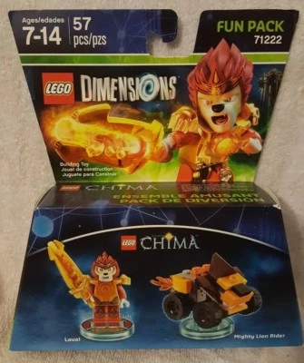 Lego 71222 Dimensions Legends of Chima Mighty Lion Rider with 1 Laval Minifigure - Image 1 of 2