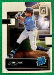 2022 Donruss Optic Rated Rookies Base #55 Josh Lowe Tampa Bay Rays Mint - Picture 1 of 2