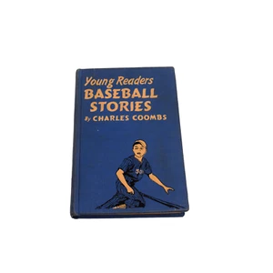 Vintage Young Readers Baseball Stories by Charles Coombs Hardback Book 1950 - Picture 1 of 17