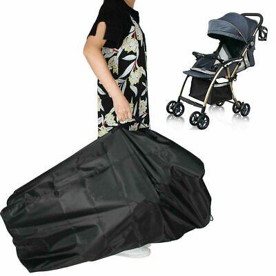 1x Stroller Bag Pram Gate Check Travel Bag Waterproof Cover Cover For Travel • 9.59£