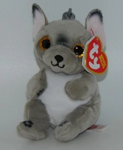 New! Ty Beanie Babies Beanie Bellies WILFRED the Dog Key Clip Size NWT's - Picture 1 of 2