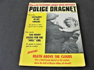 Police Dragnet Cases, Knoxville Tattooed Ladies' Man Mystery, May 1960-Magazine. - Picture 1 of 12