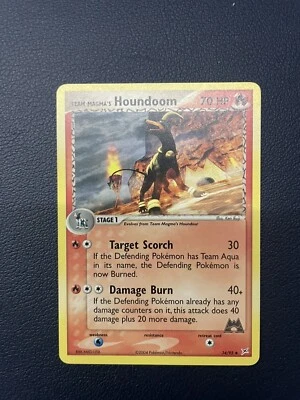 Pokémon TCG Team Magma's Houndoom EX Team Magma vs Team Aqua 34 - Image 1 of 3