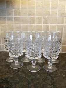 6 MCM Cocktail-/Trinkgläser mit Fuß Kristall - Bild 1 von 12
