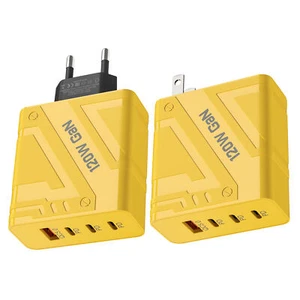 USB Charger Block Multiple Ports Fast Charging Multi-Port USB fashionable - Photo 1 sur 5