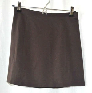 BCBG Max Azria Women's Brown Stretch Mini /Tennis Style Skirt Sz 4 NWT MSRP $77 - Picture 1 of 3