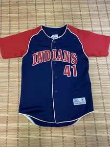 Cleveland Indians True Fan Jersey Mens Large - Picture 1 of 7