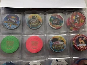Las Vegas Casino chips lot Fiesta - Picture 1 of 1