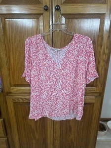 Chemisier floral loft haut comme neuf XL - Photo 1/1