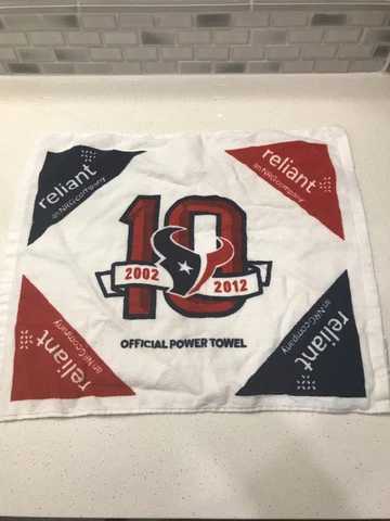 Houston Texans 2012 10th Season Towel Cover