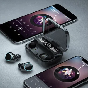 Bluetooth 5.0 Headset TWS Wireless Earphones Earbuds Stereo In-Ear Headphones - Picture 1 of 9