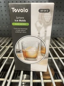 TOVOLO Kugel Eisformen Stapelbar Langsam Schmelzend 2er Set Neu im Karton - Bild 1 von 3