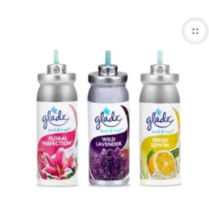 Glade Touch nd frischer Lavendel, Blumenmuster, Zitrone Nachfüllspray 3 Stck.-12 ml - Kostenloser Versand - Bild 1 von 7