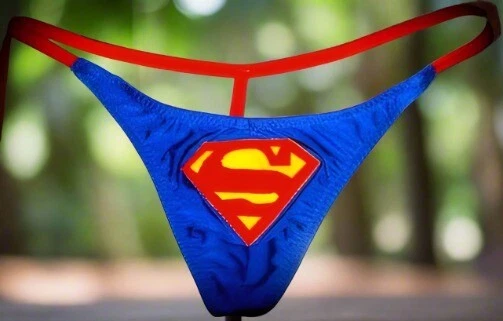 Super Man Thong - Image 1 of 1