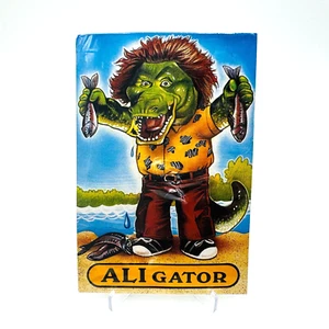 Garbage Pail Kids Movie 4x6" Promo Cards SEALED 1987 Atlantic ALI Gator NAT Nerd - Picture 1 of 11