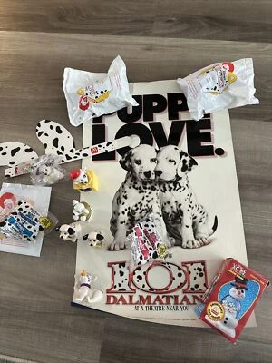 lot Of  Over 10 Vintage 1990s 101 102 DALMATIONS McDonald's HAPPY MEAL TOYS ETC - Image 1 of 4